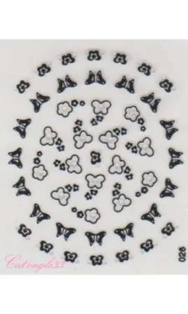 Stickers noir 026