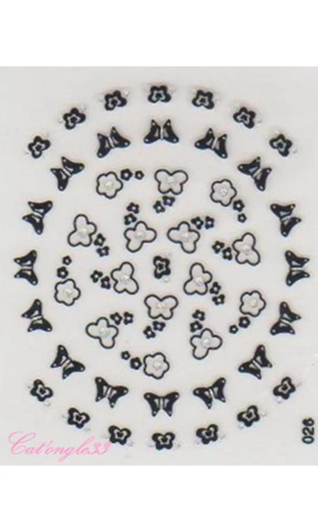 Stickers noir 026