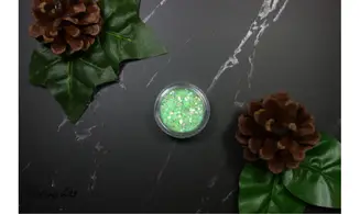 Paillette mélange vert menthe