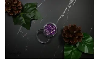 Paillette mélange violette