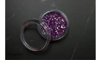 Paillette mélange violette