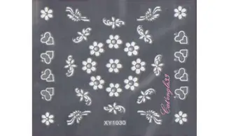 Stickers blanc XY1030