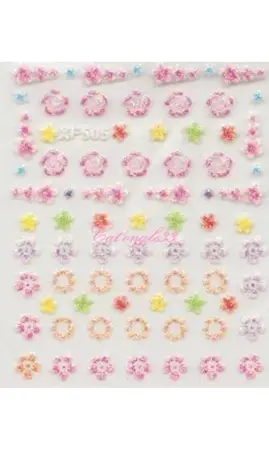 Stickers brillant couleurs XF505