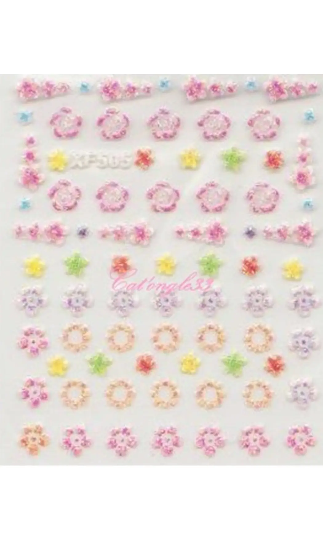 Stickers brillant couleurs XF505