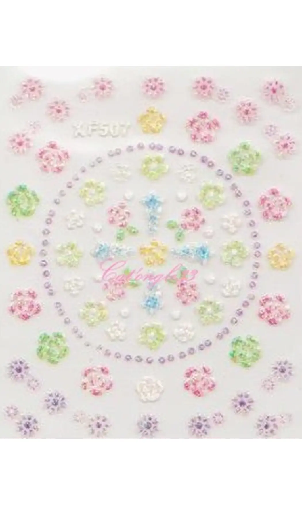 Stickers brillant couleurs XF507