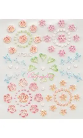 Stickers brillant couleurs XF512