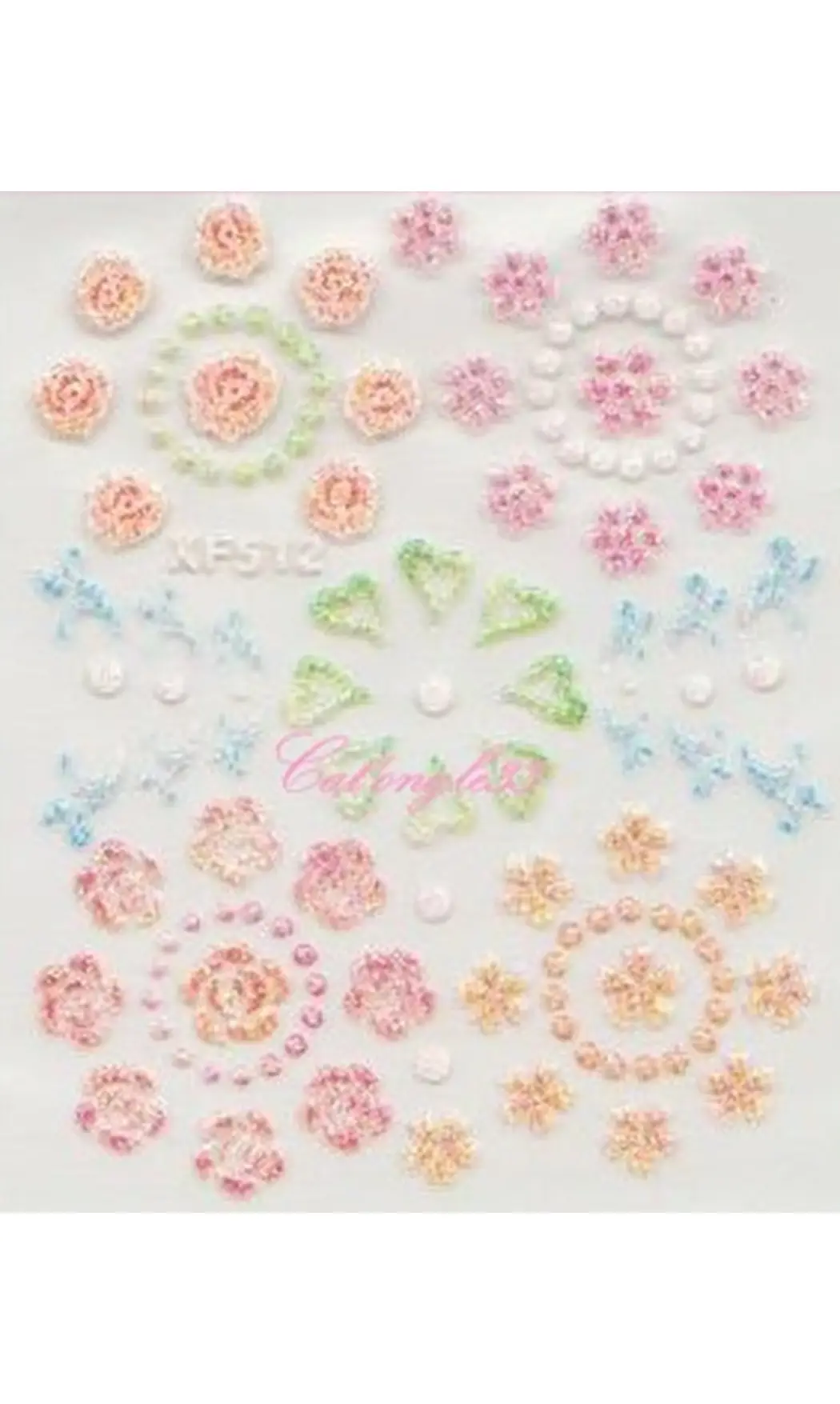 Stickers brillant couleurs XF512