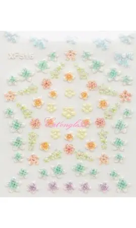 Stickers brillant couleurs XF516