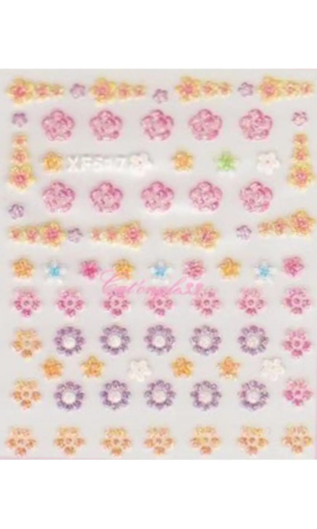 Stickers brillant couleurs XF517