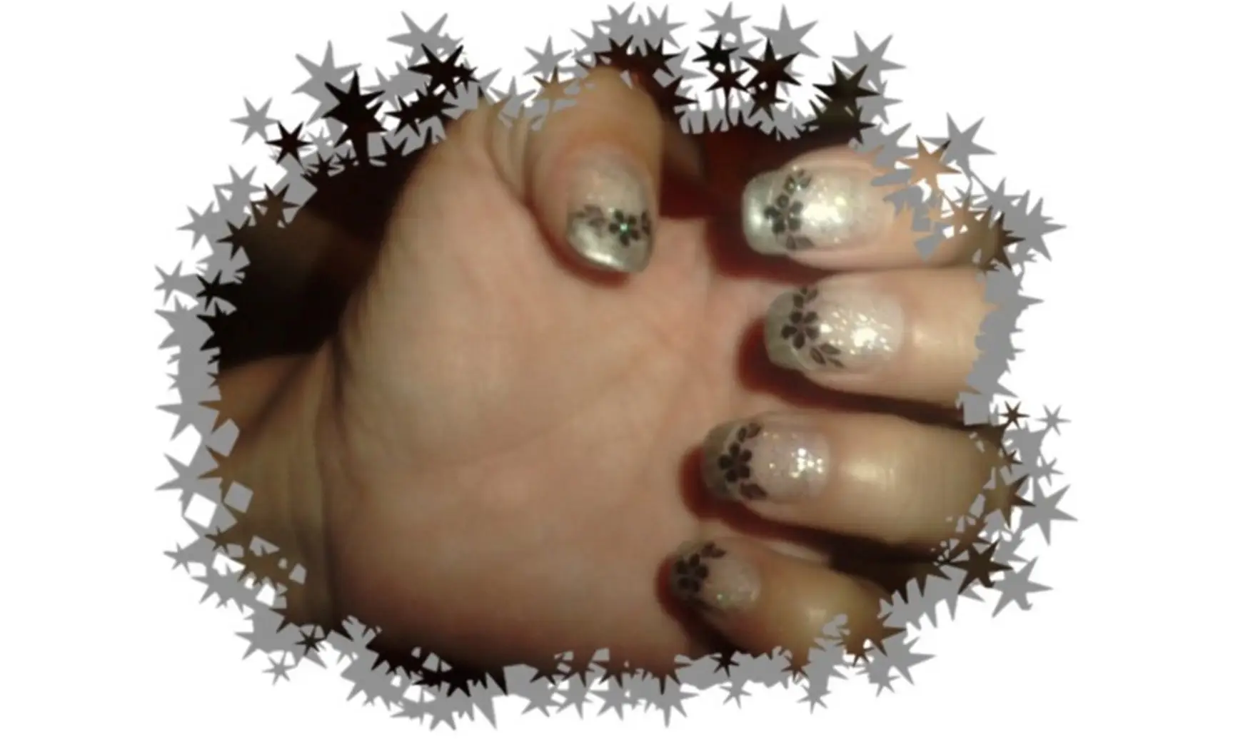 Plaque stamping M74 nail art