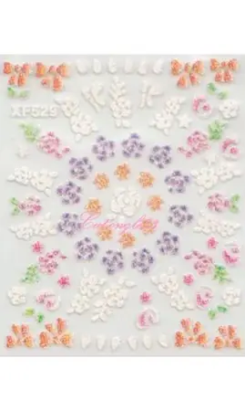 Stickers brillant couleurs XF529