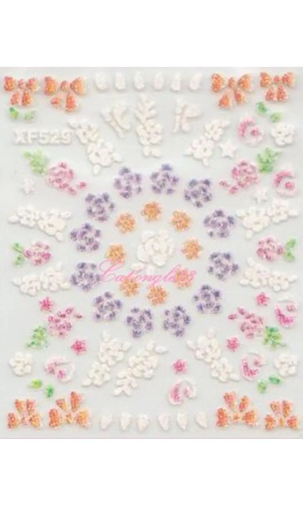 Stickers brillant couleurs XF529