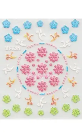 Stickers brillant couleurs XF531