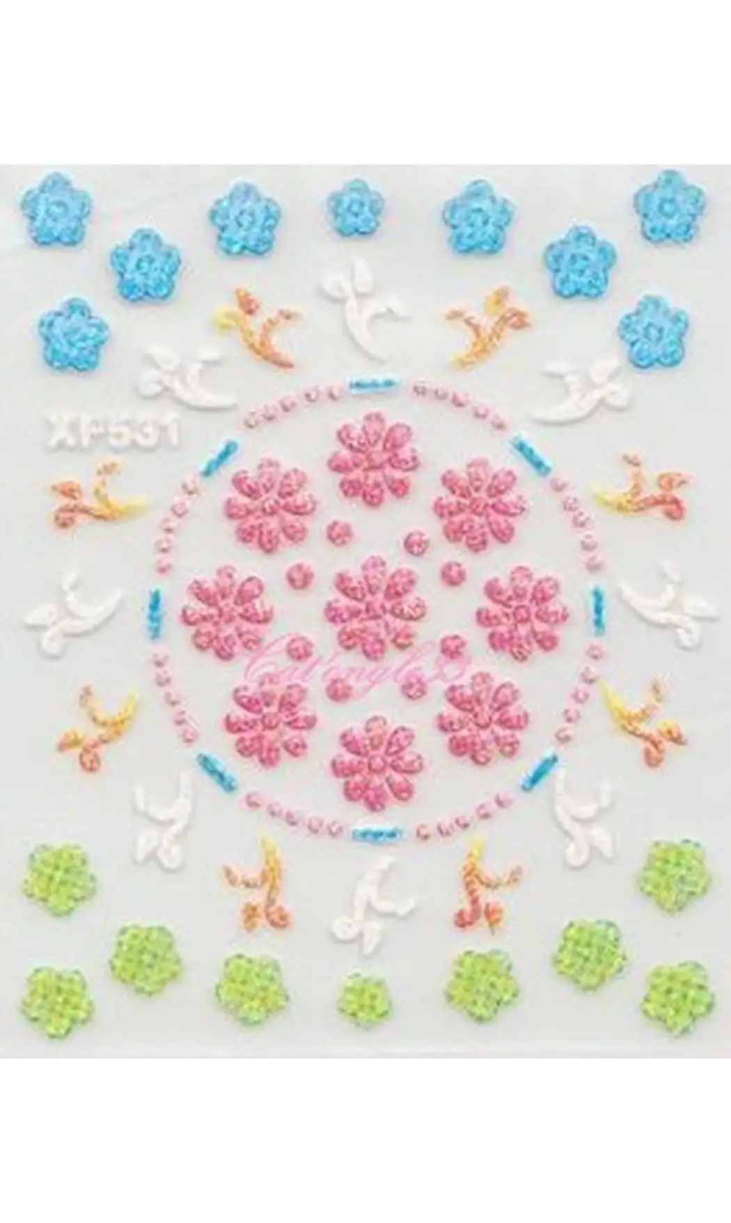 Stickers brillant couleurs XF531
