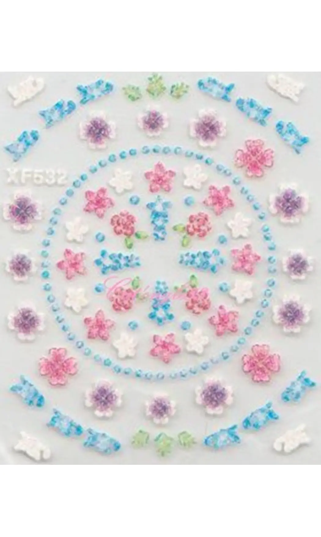 Stickers brillant couleurs XF532