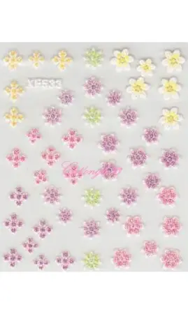 Stickers brillant couleurs XF533