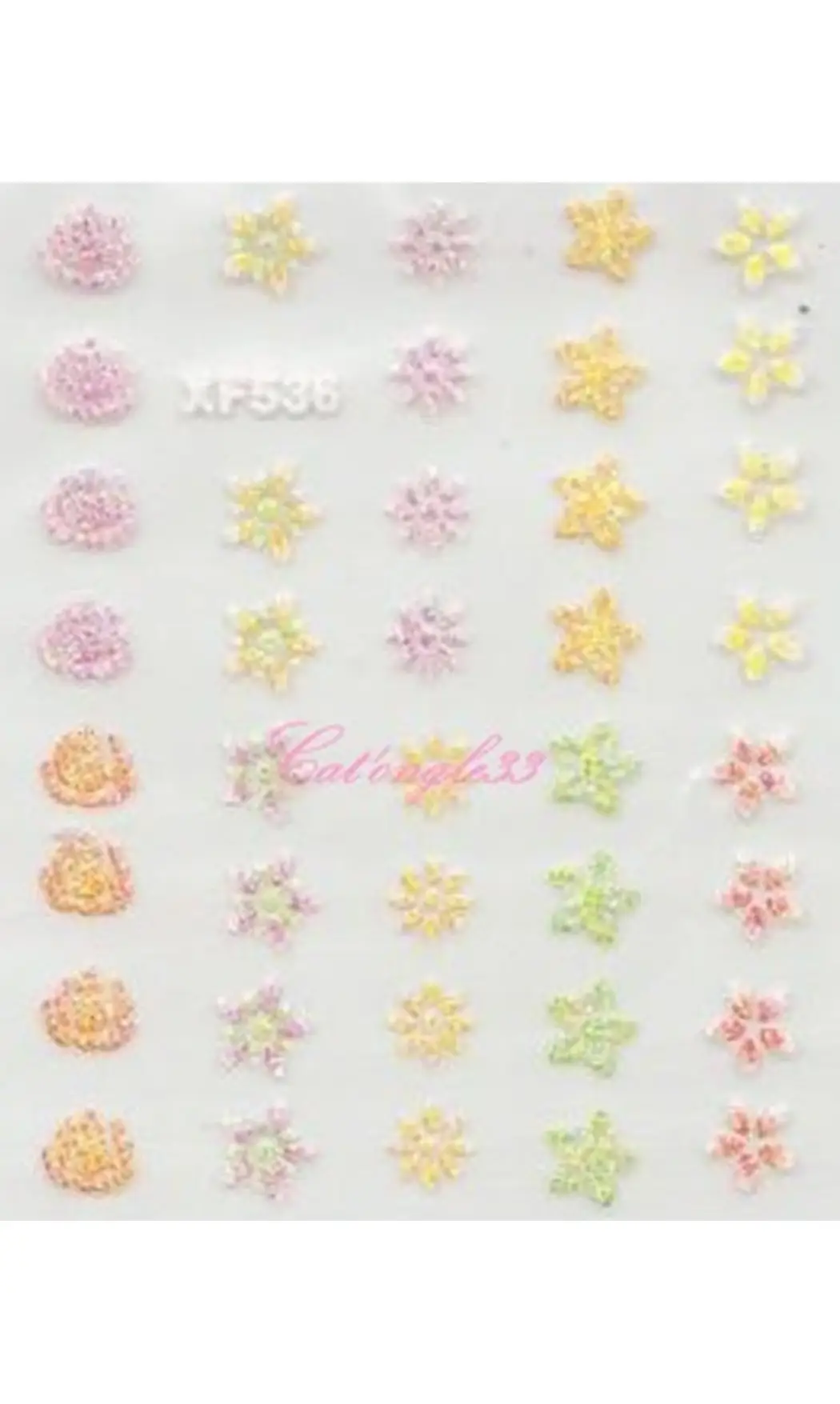 Stickers brillant couleurs XF536