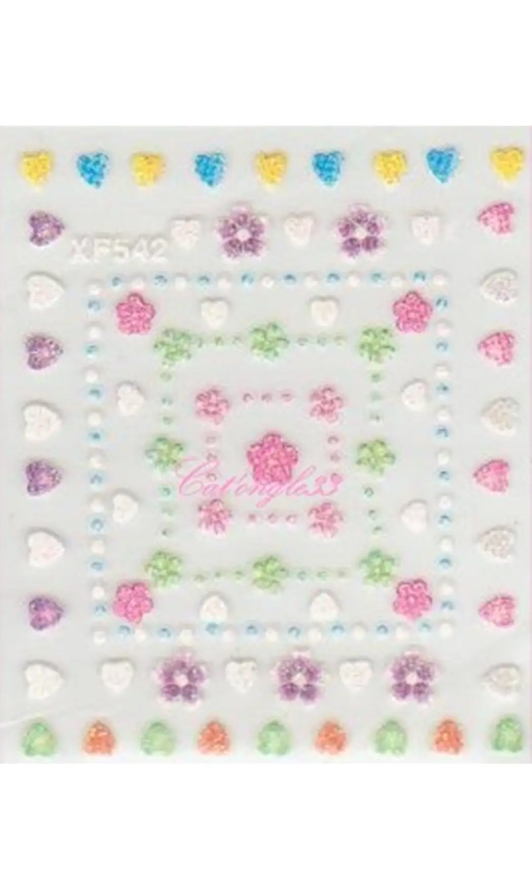 Stickers brillant couleurs XF542