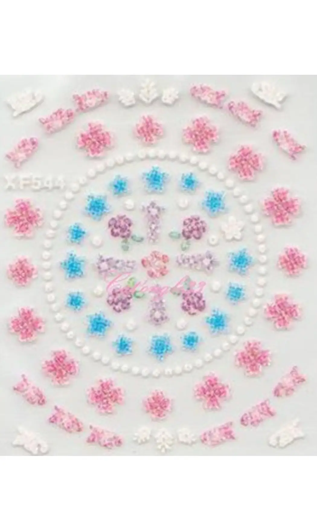 Stickers brillant couleurs XF544