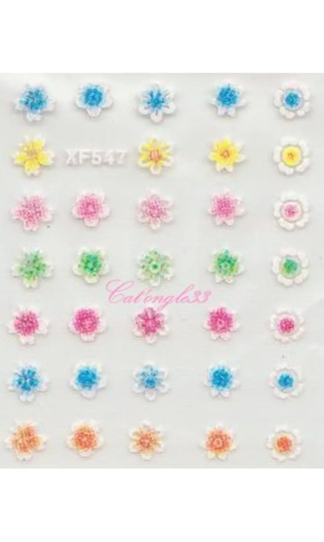 Stickers brillant couleurs XF547