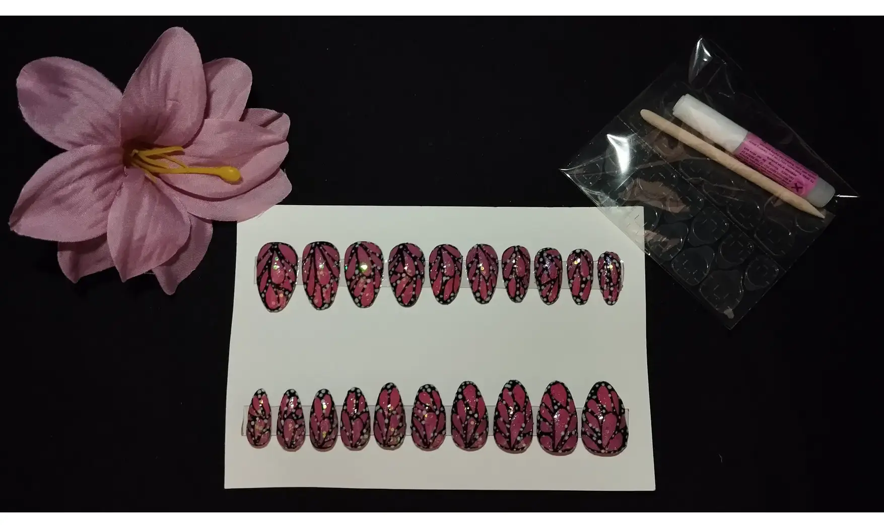 Press on nails Papillon - Lot 20