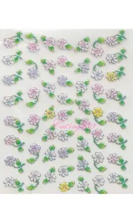 Stickers couleur bordé argent TF12
