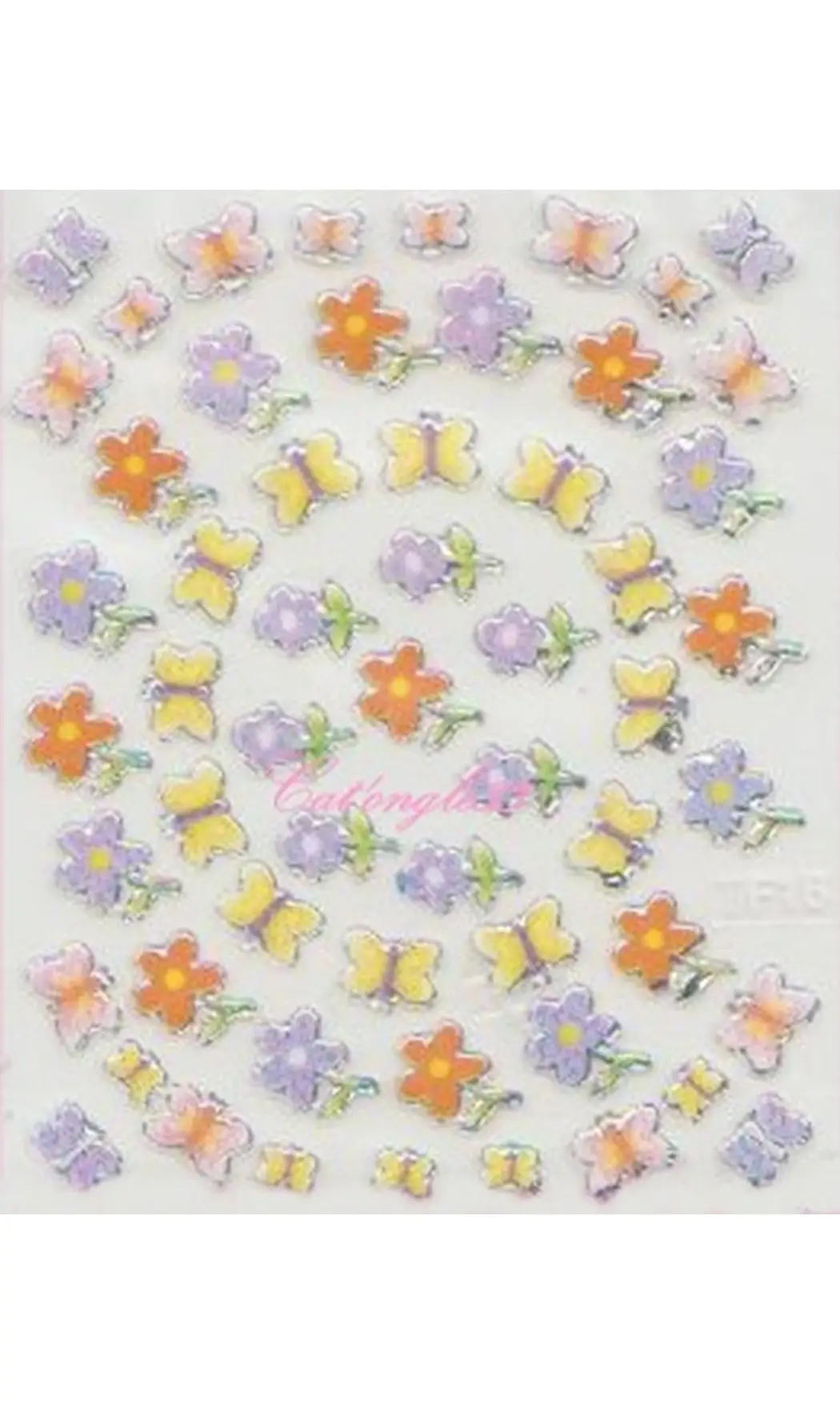 Stickers couleur bordé argent TF16