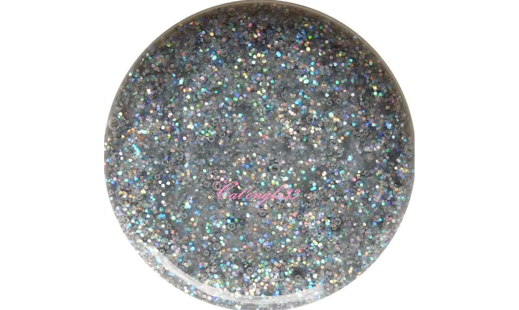 Gel UV 5 ml argent irisé 37