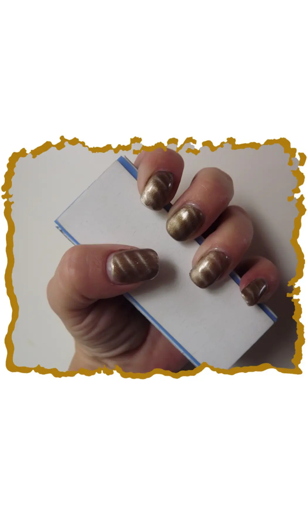 Vernis magnétique or clair 008