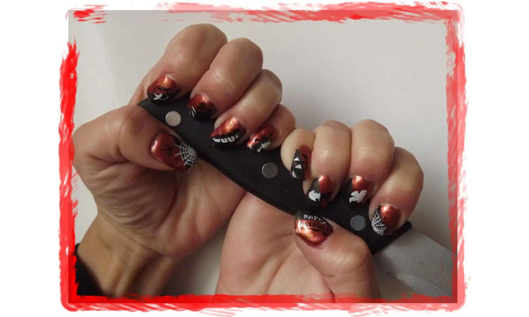 Aimant vernis magnétique ligne paralléle