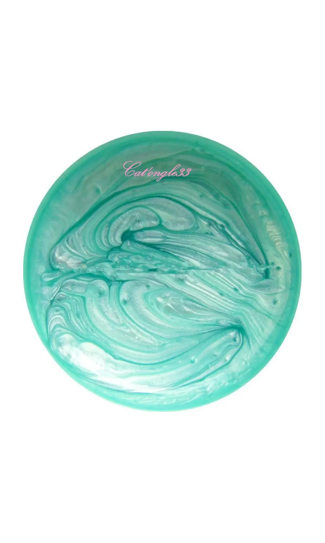 Mini vernis vert pale nacré 04