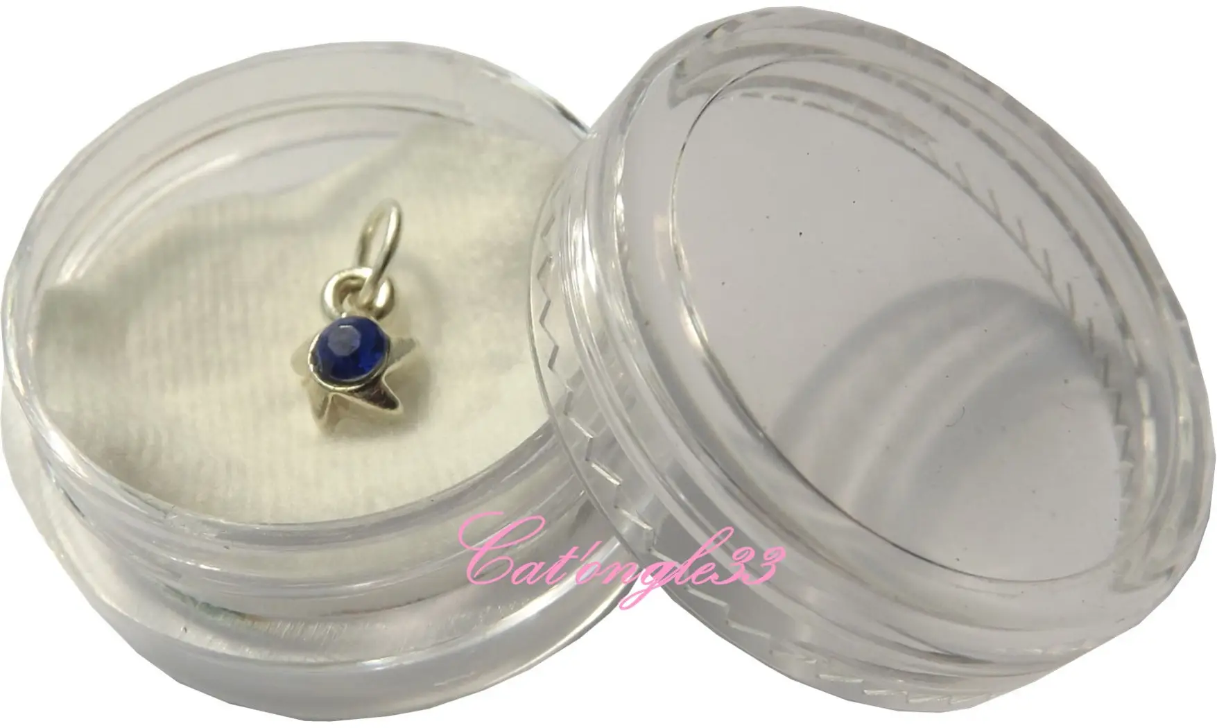 Piercing étoile bleu roi nail art