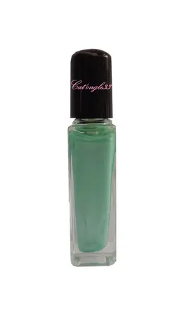 Vernis liner vert pale nacré 04