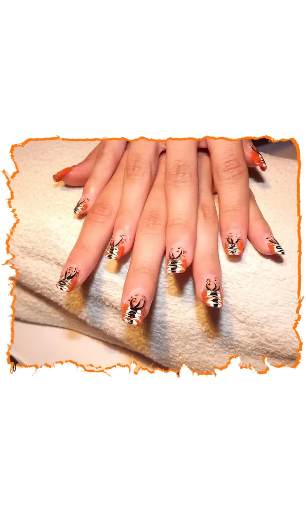 Vernis liner orange opaque 08