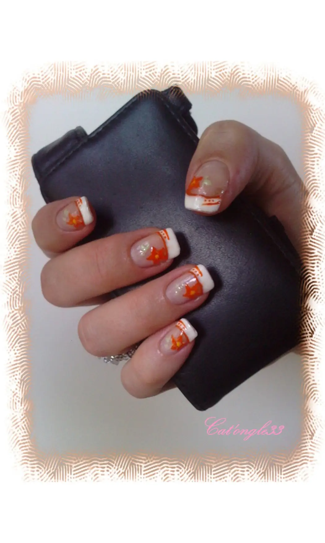 Vernis liner orange opaque 08