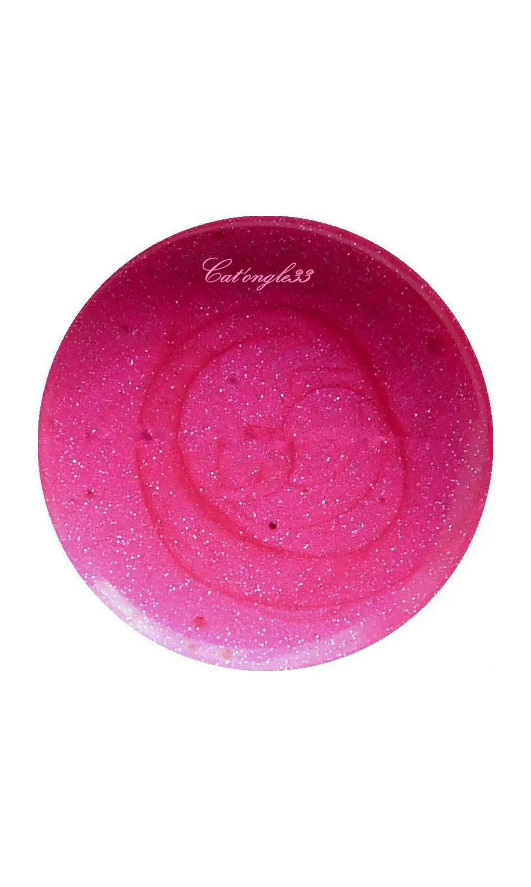 Vernis liner rose paillette 16