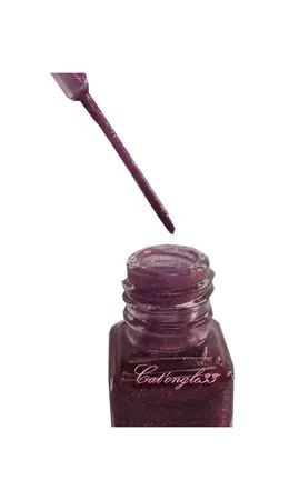 Vernis liner violet paillette 17