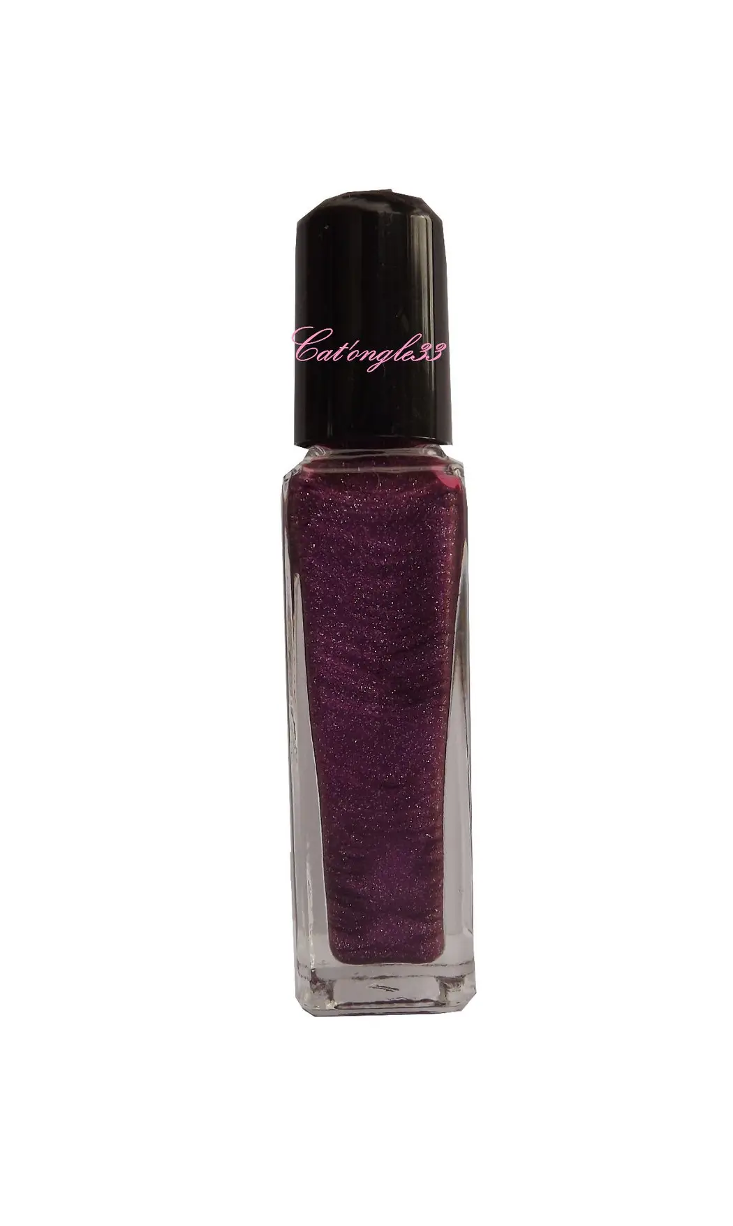 Vernis liner violet paillette 17