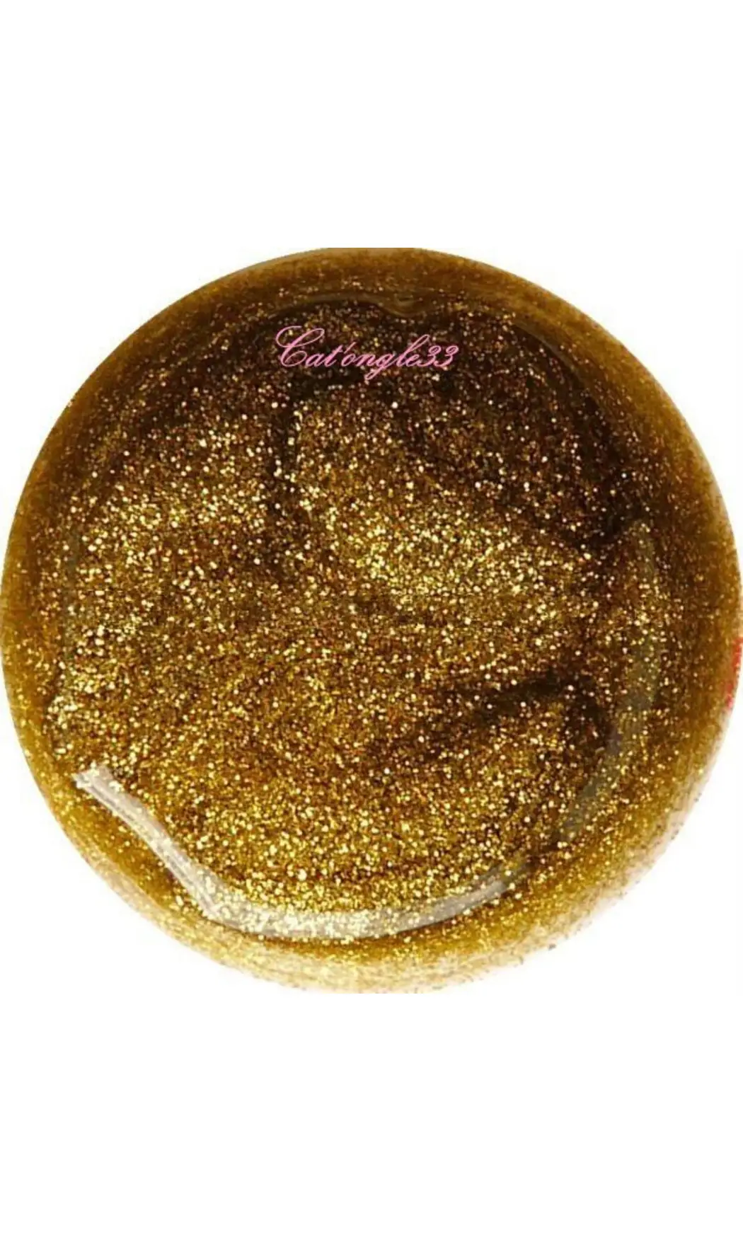 Vernis liner or paillette 21
