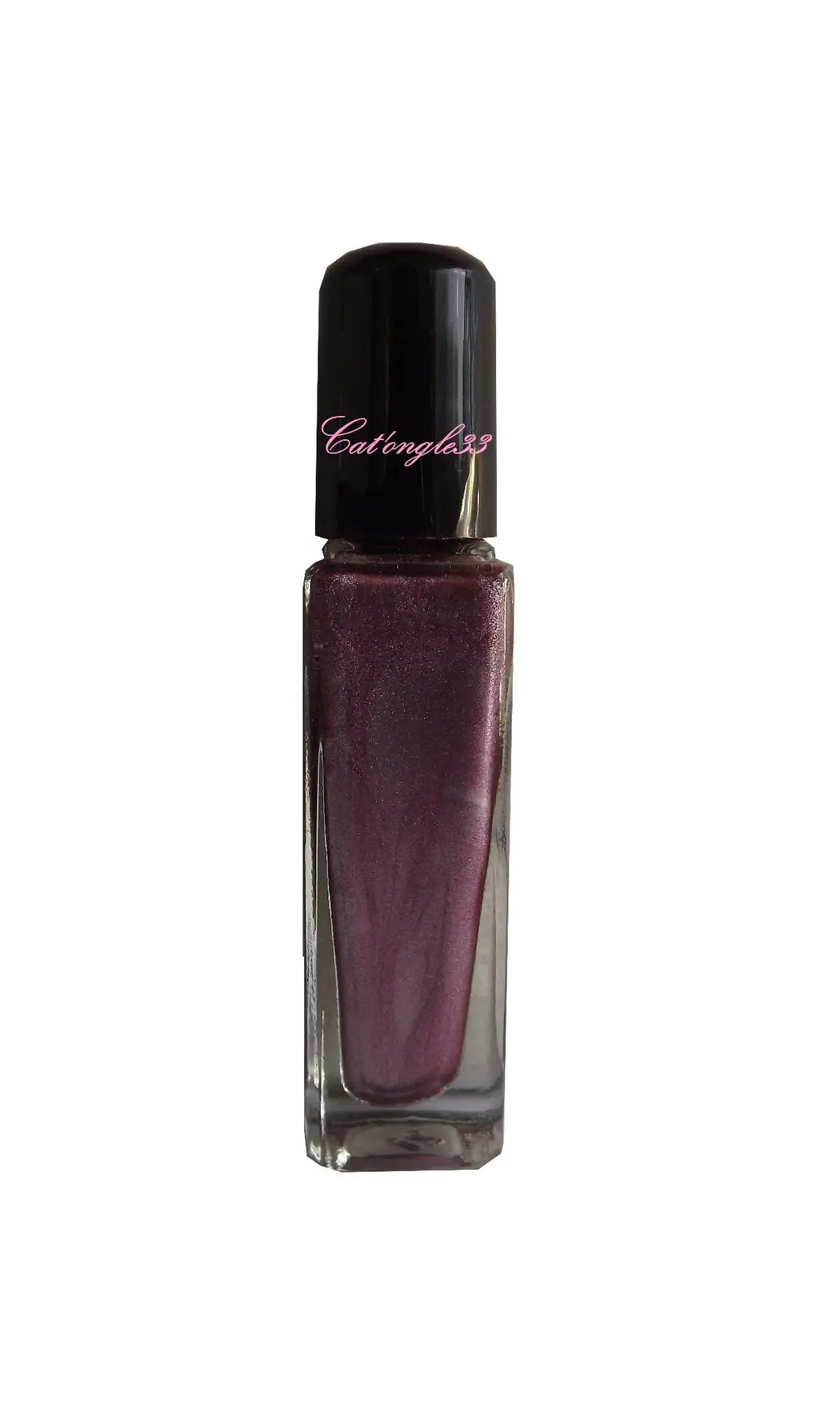 Vernis liner rose sombre métallisé 32