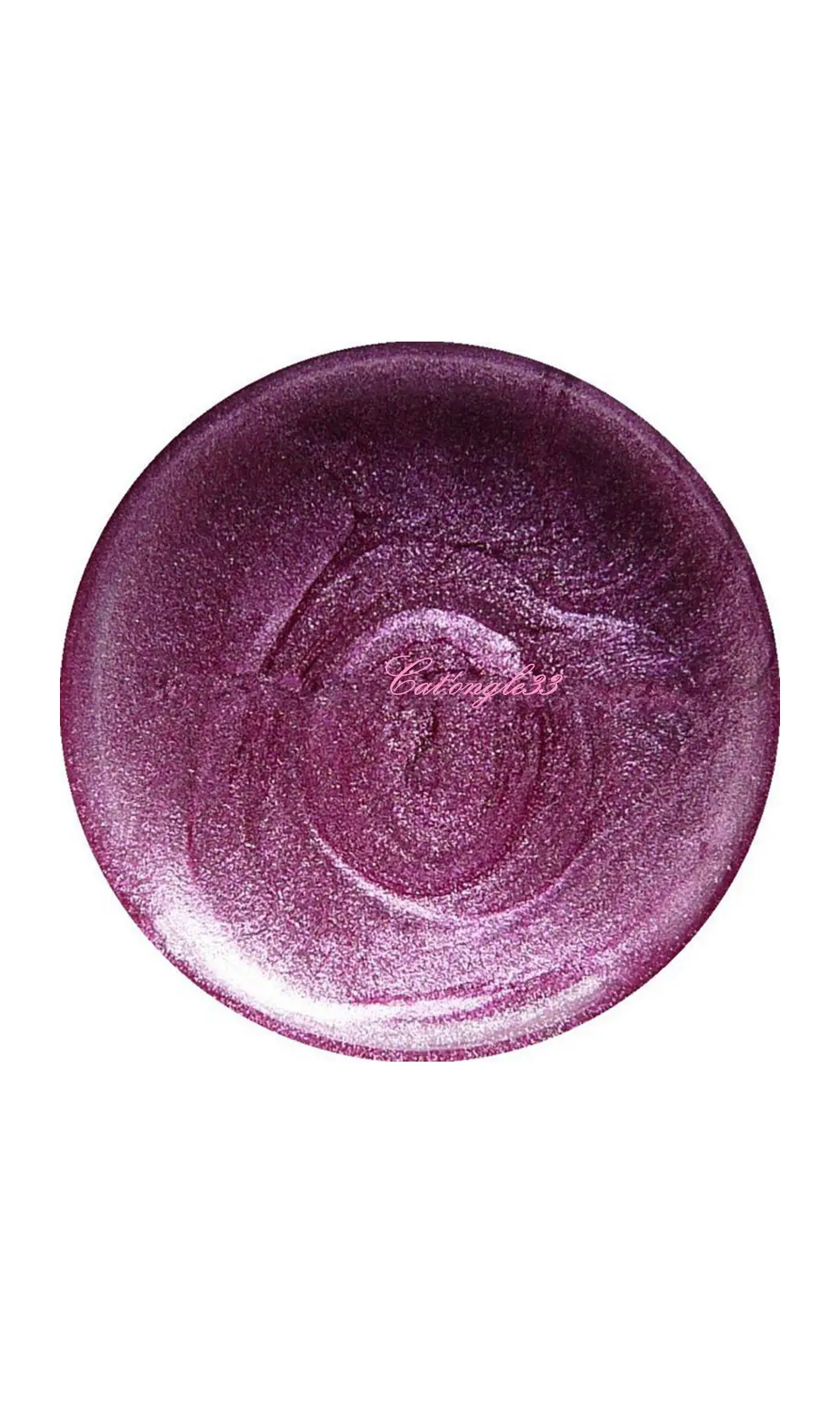 Vernis liner rose métallisé 33