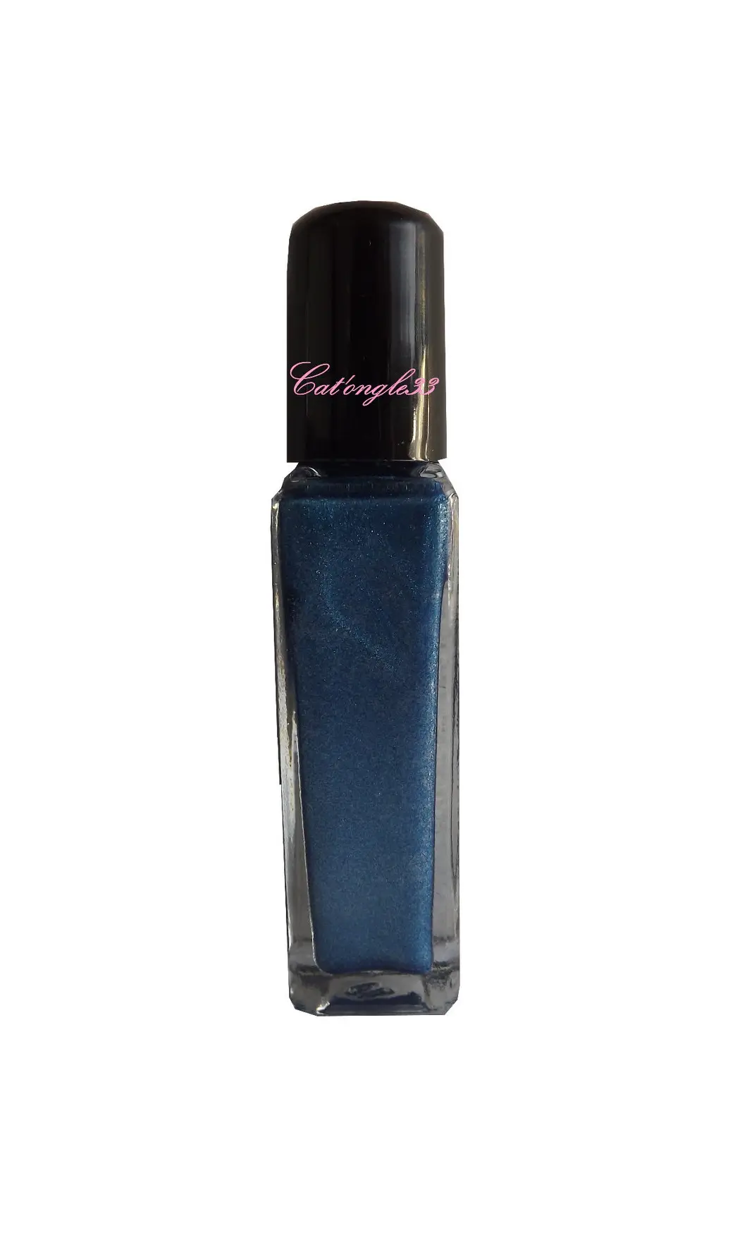 Vernis liner bleu métallisé 34