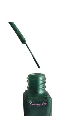 Vernis liner vert métallisé 35