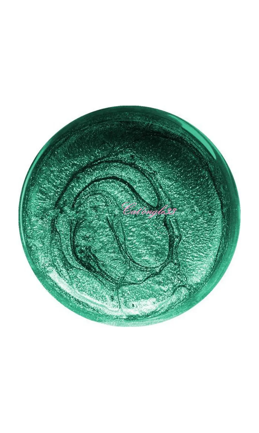 Vernis liner vert métallisé 35