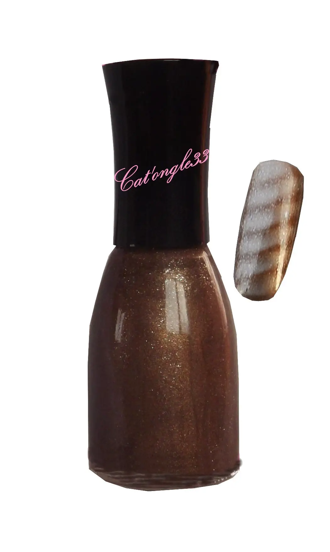 Vernis magnétique marron 006