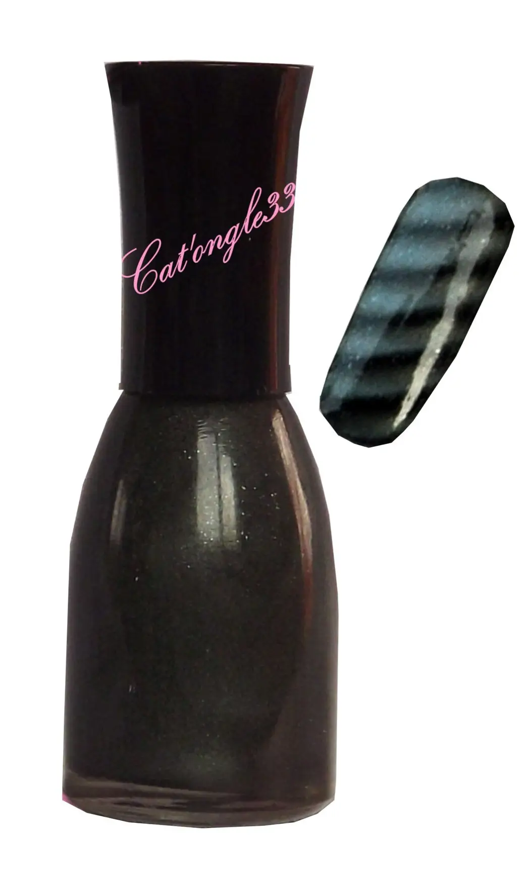 Vernis magnétique vert kaki foncé 017