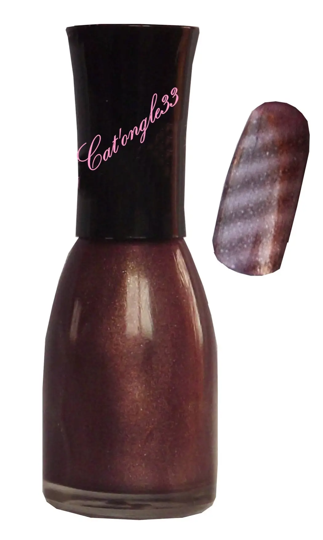 Vernis magnétique rose sombre 021