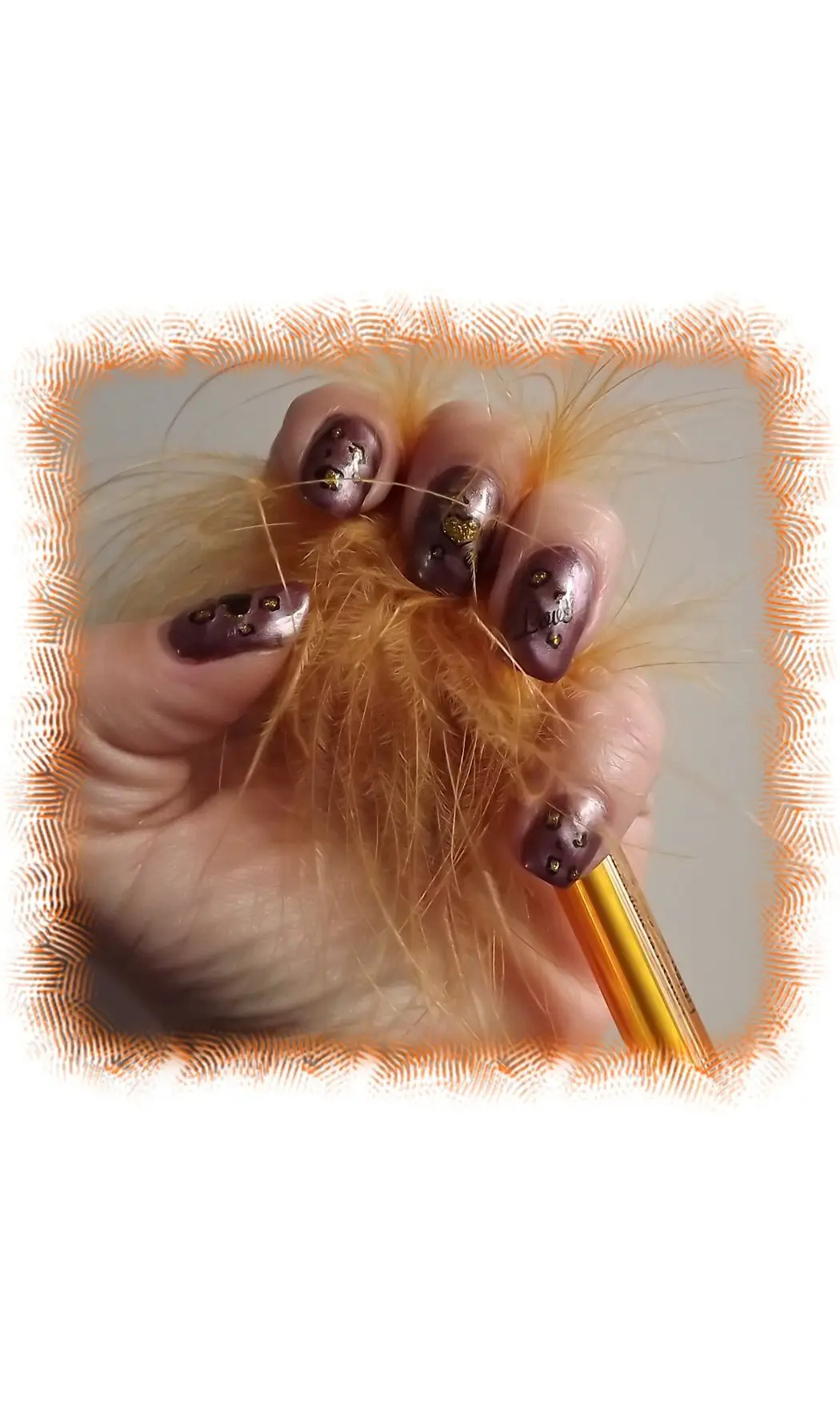 Vernis magnétique rose sombre 021