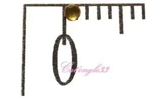 Strass rond jaune 1,5mm
