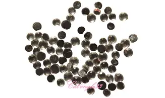 Strass rond argent 1,5mm